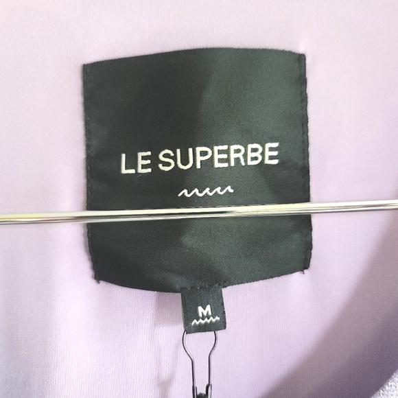 LE SUPERBE, Baccara Tank Dress -Metallic Surf Stripe, Pink/Blue/Purple, Size Med - Picture 10 of 14